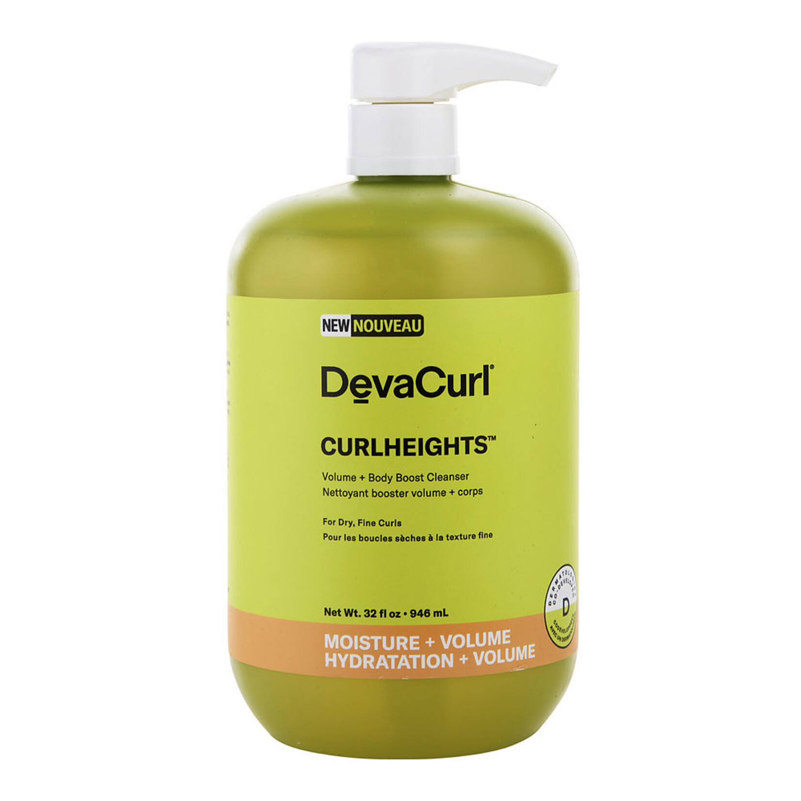 DevaCurl DevaCurl - Curlheights - Nettoyant booster volume + corps 946ml