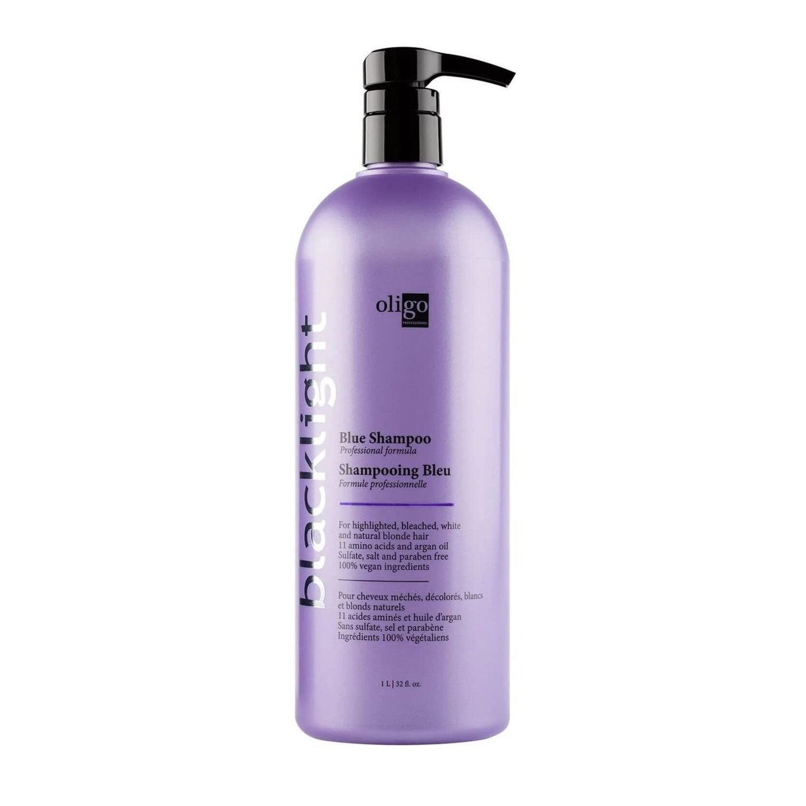Oligo Blacklight - Shampooing Bleu Formule Professionnelle 1000ml