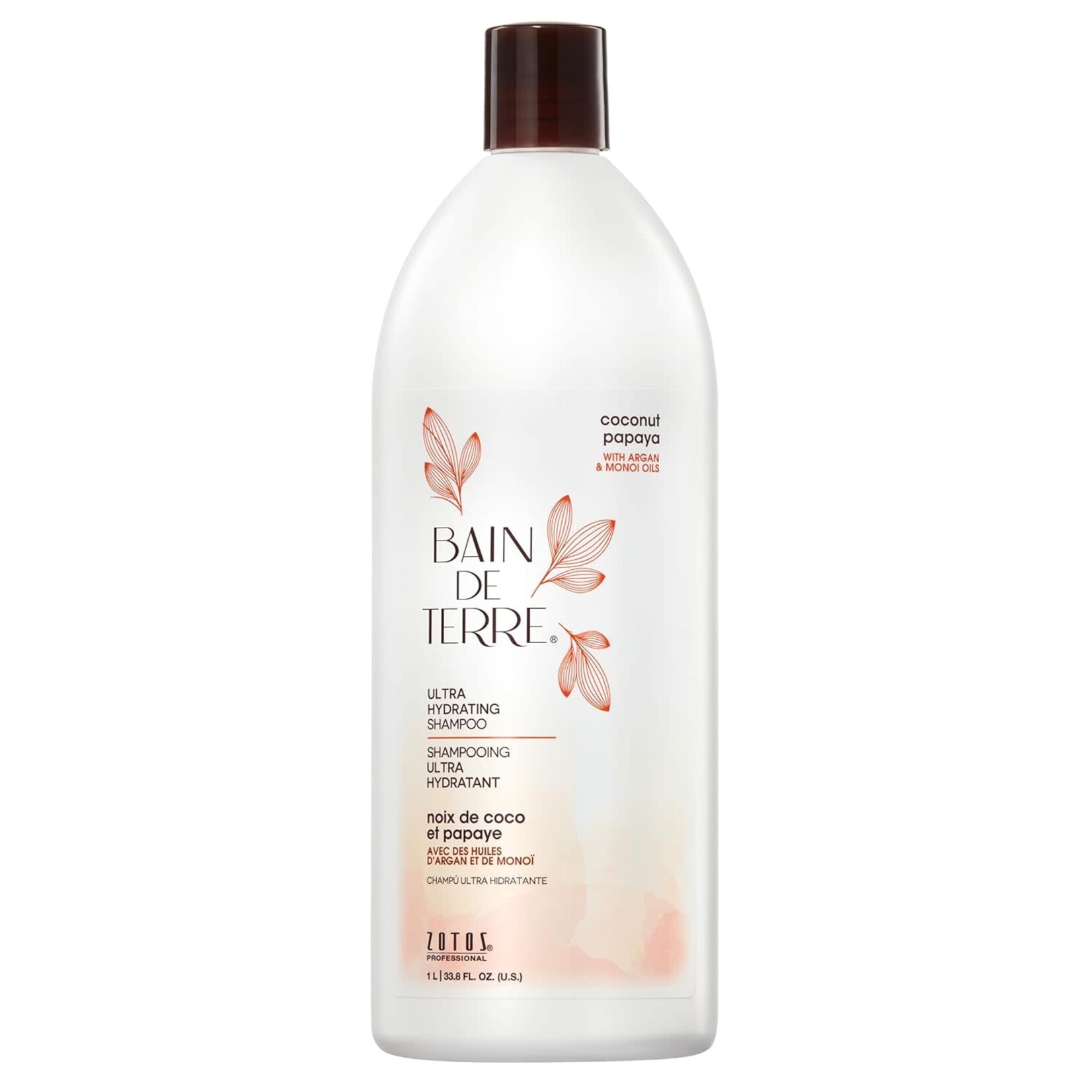 Bain de Terre Bain De Terre - Coconut Papaya - Shampooing ultra hydratant 1000ml