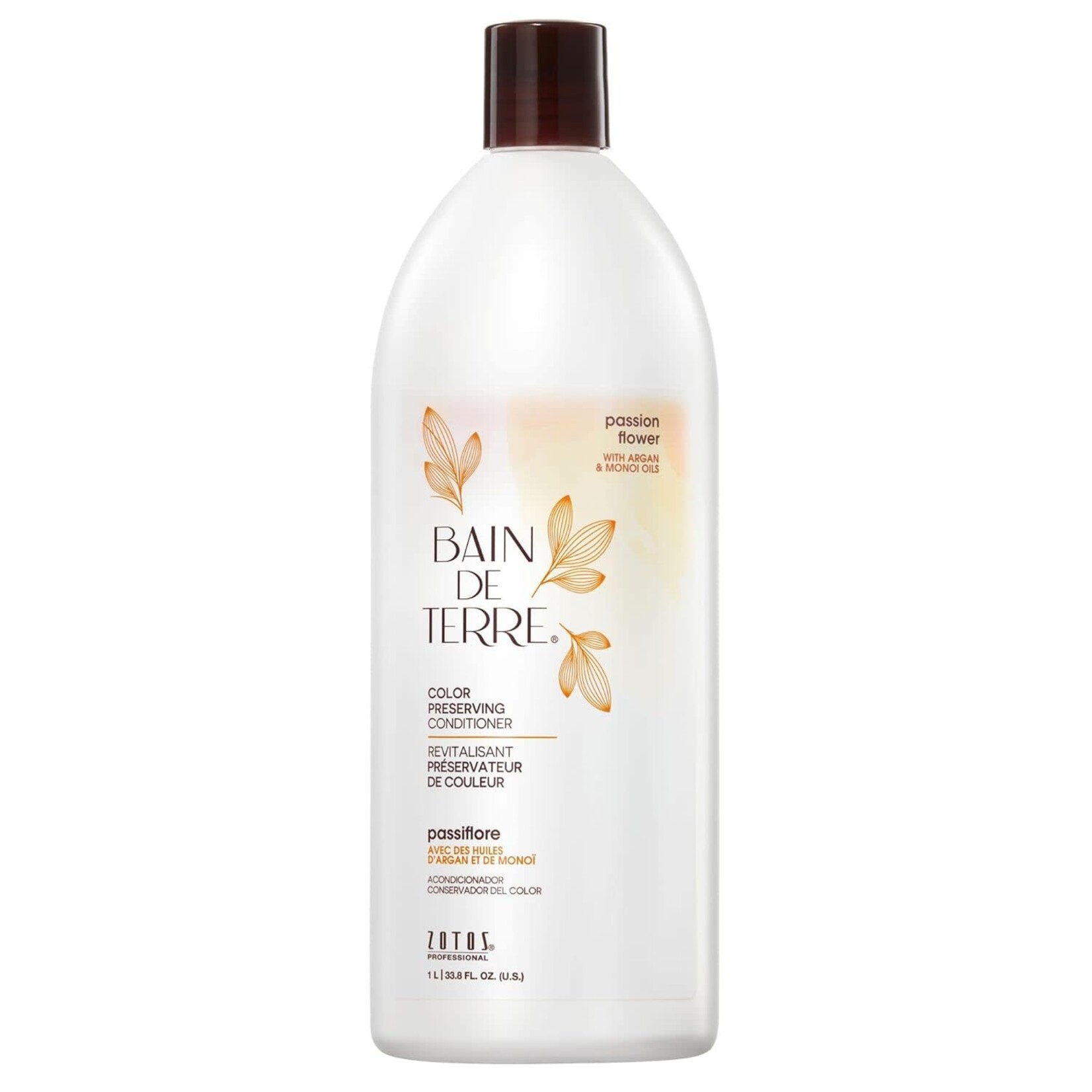 Bain de Terre Bain De Terre - Passion Flower - Revitalisant préservateur de couleur 1000ml