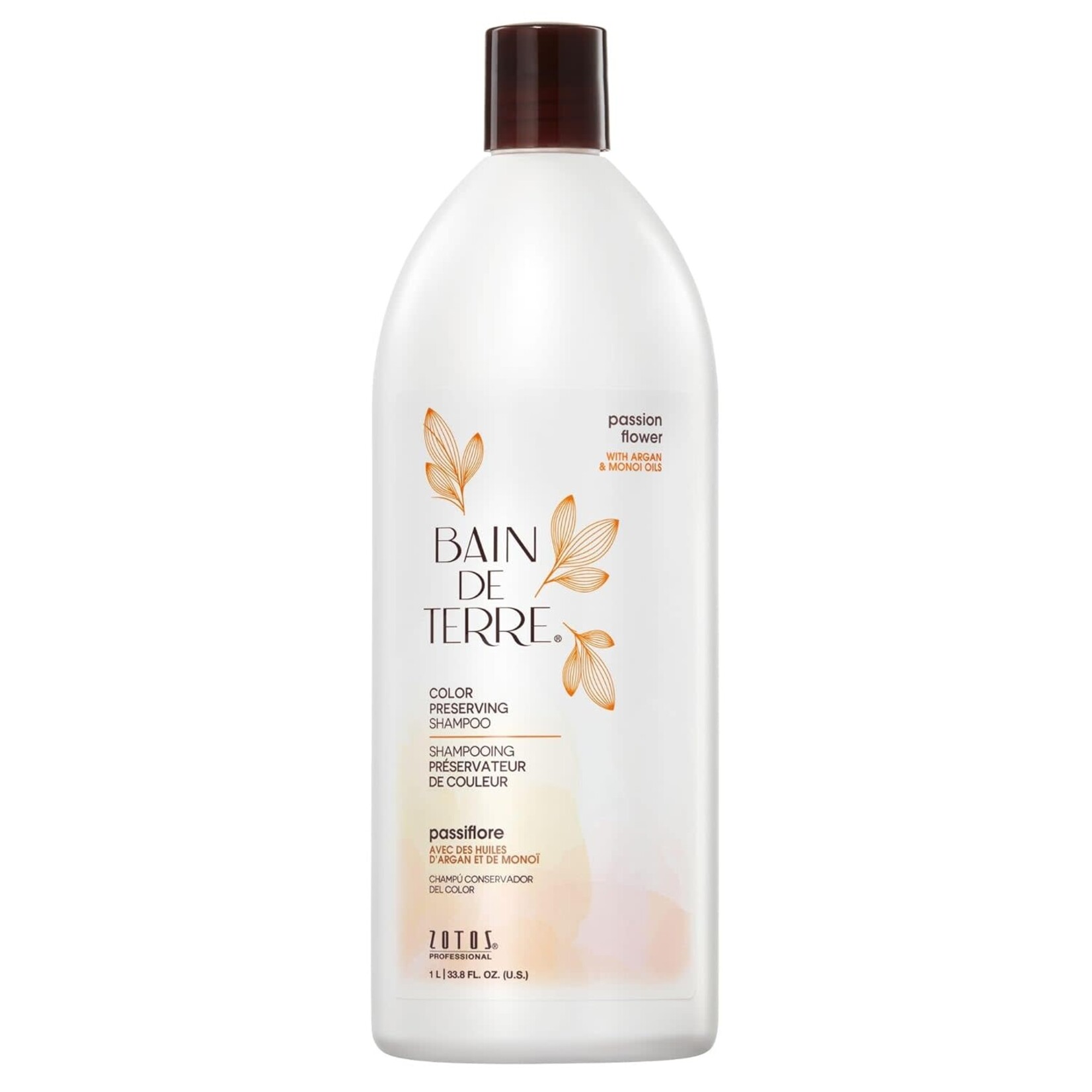 Bain de Terre Bain de Terre - Passion Flower - Shampooing préservateur de couleur 1000ml