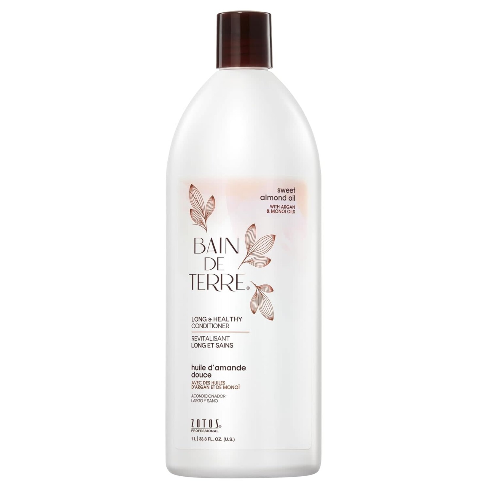 Bain de Terre Bain De Terre - Sweet Almond Oil - Revitalisant longs & sains 1000ml
