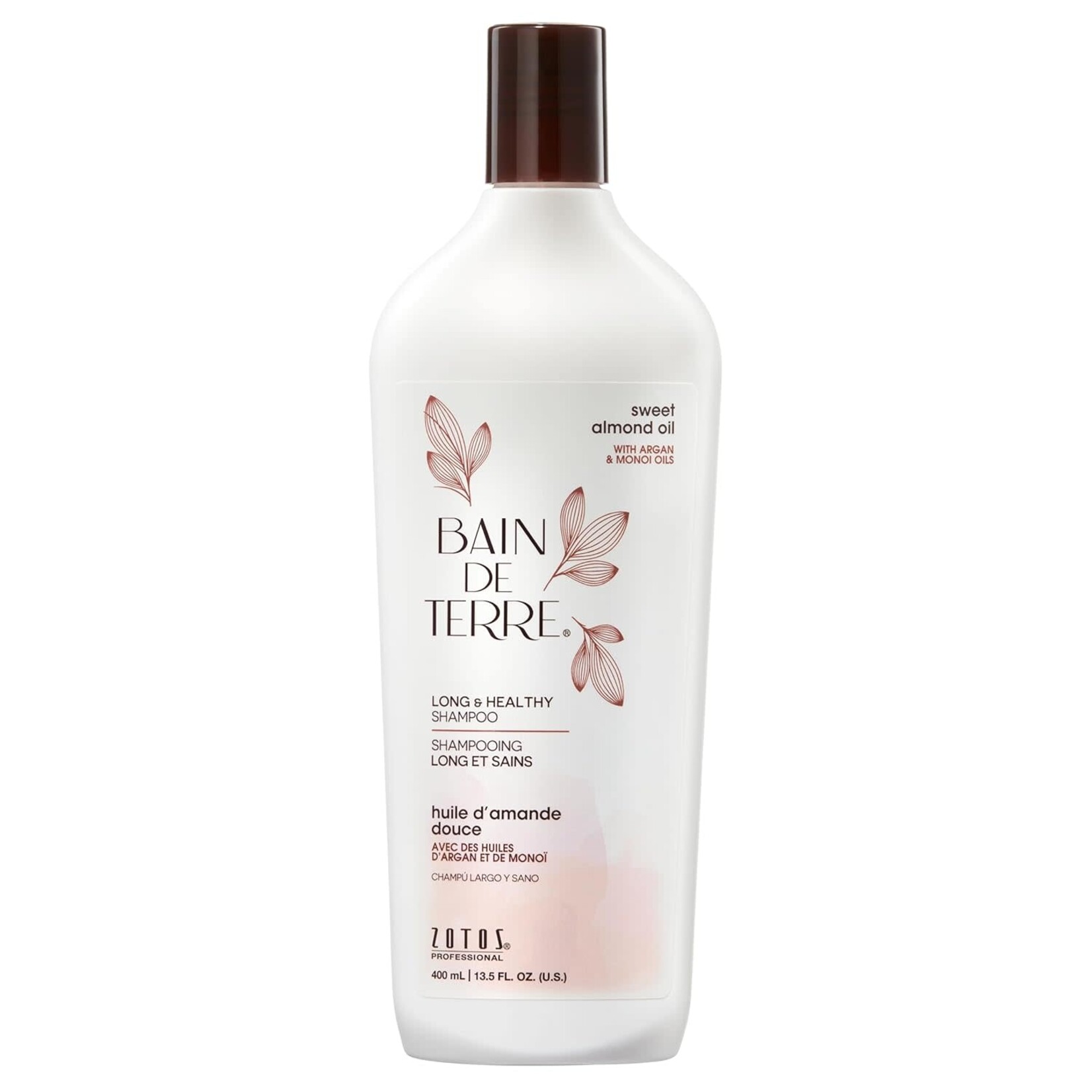 Bain de Terre Bain De Terre - Sweet Almond Oil - Shampooing longs & sains 400ml