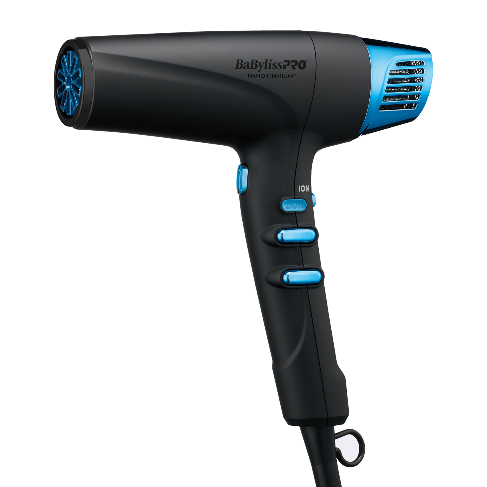 Babyliss Pro BabylissPro - Nano Titanium dual ionic high-speed hairdryer - Midnight blue
