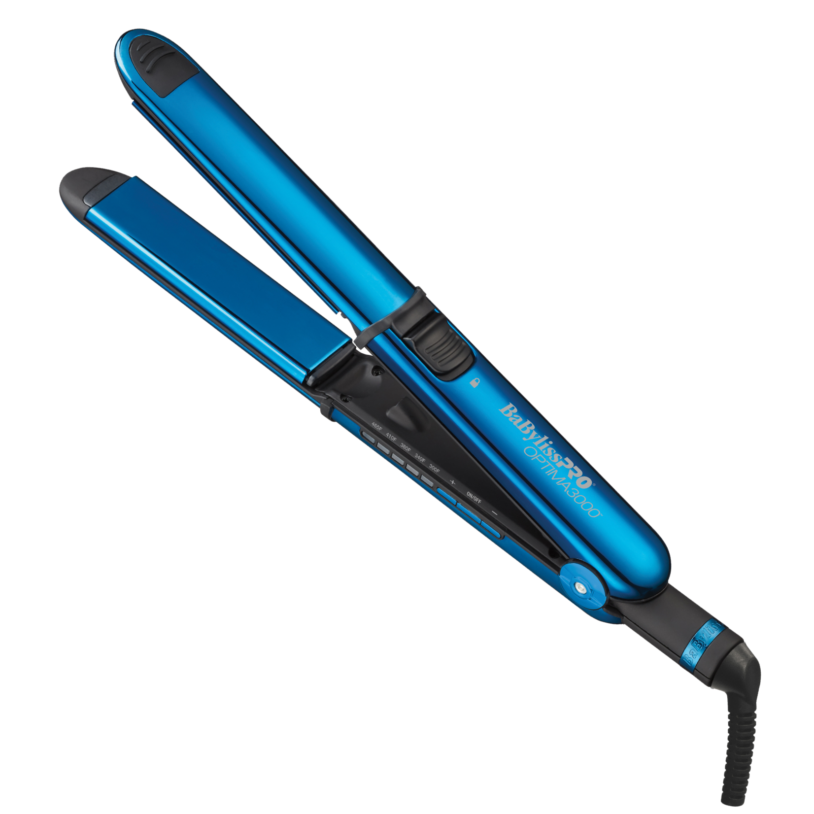 Babyliss Pro BabylissPro - Optima 3000 - Fer plat nano titanium 1-1/4'' - Bleu minuit