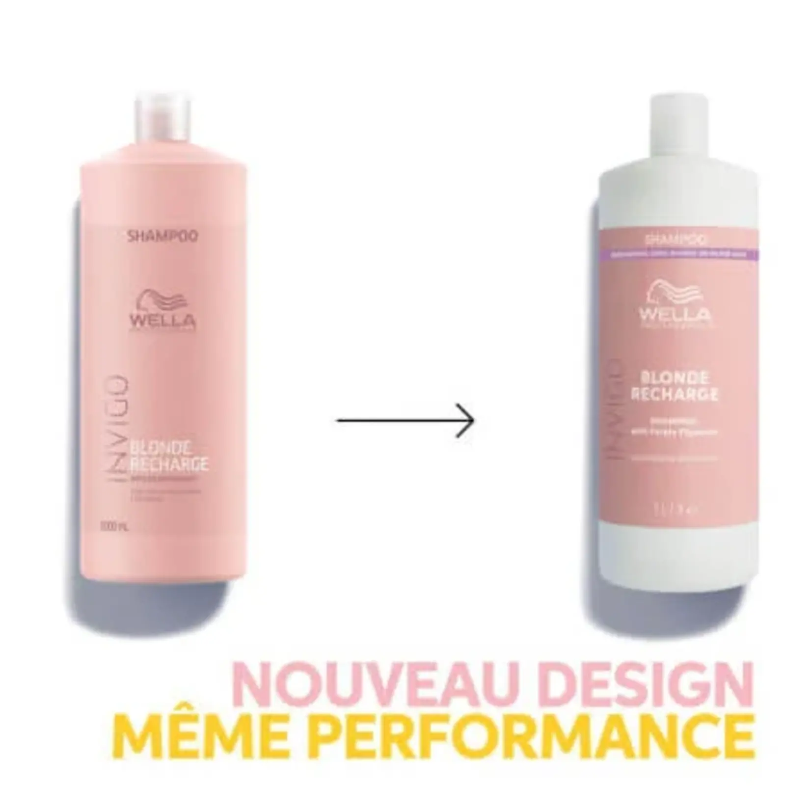 Wella Wella - INVIGO - Blonde Recharge - Shampooing ravive couleur blond froid 1L