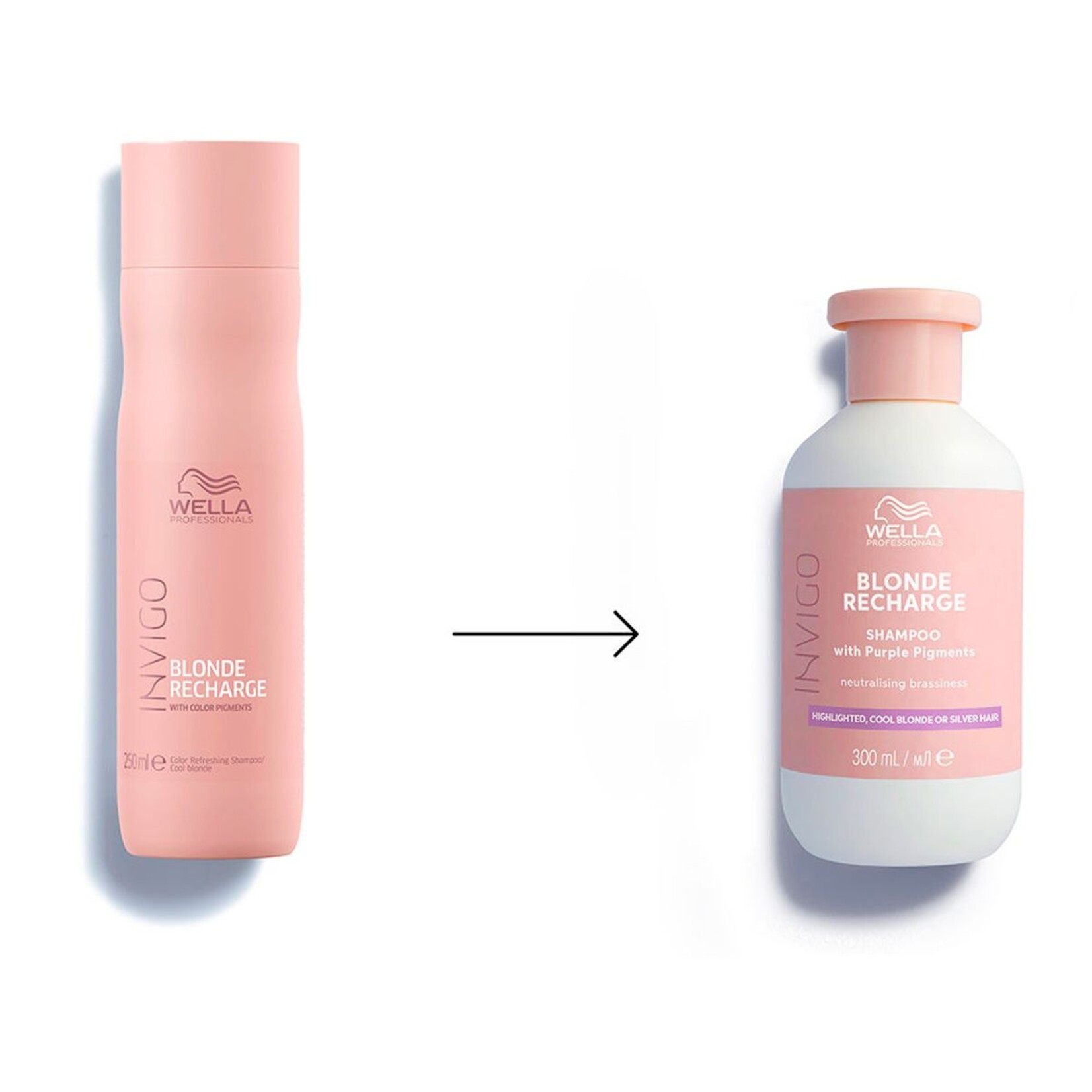 Wella Wella - INVIGO - Blonde Recharge - Color Refreshing Shampoo Cool Blonde 300ml