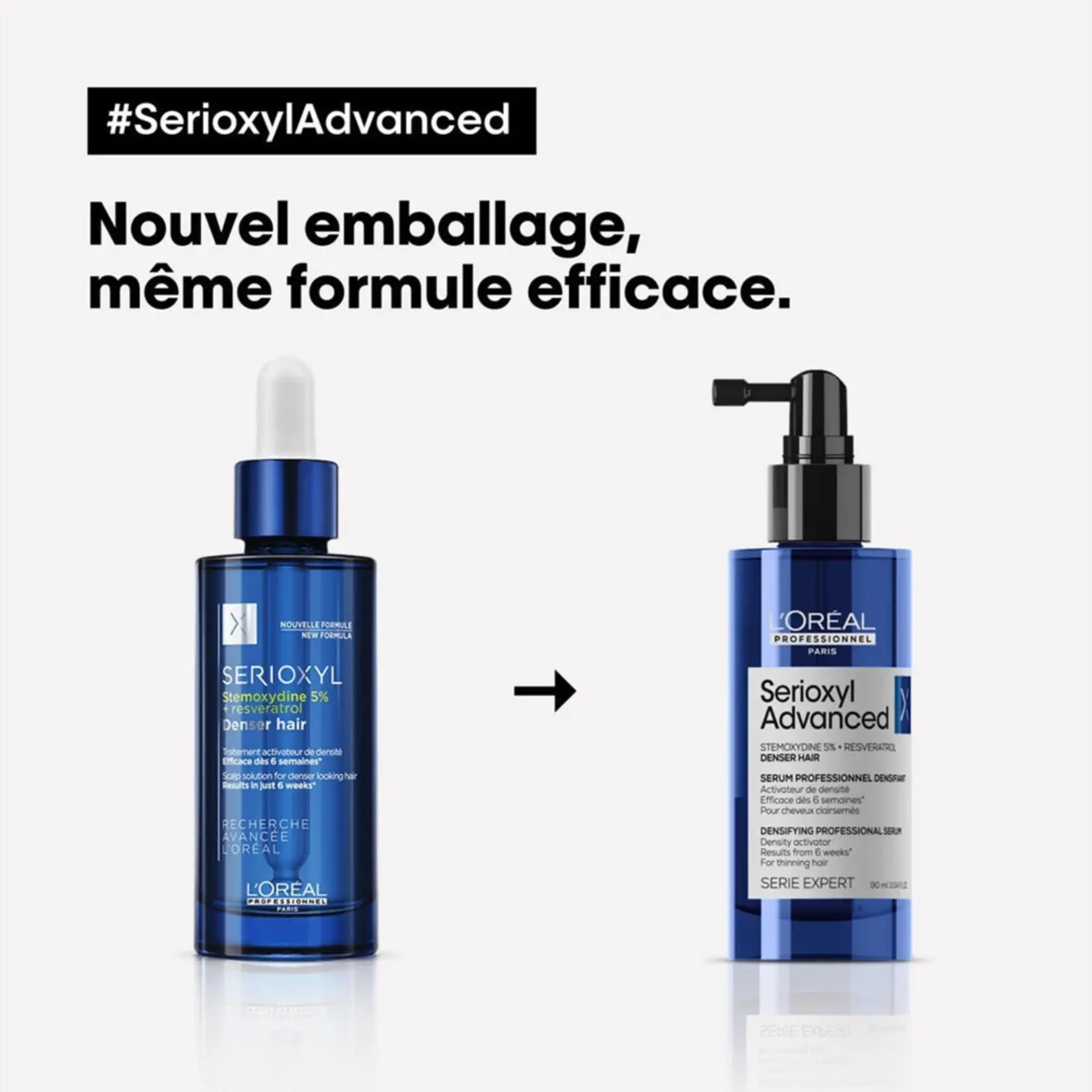 L'Oréal L'Oréal Professionnel - Serioxyl Advanced - Sérum professionnel densifiant 90ml