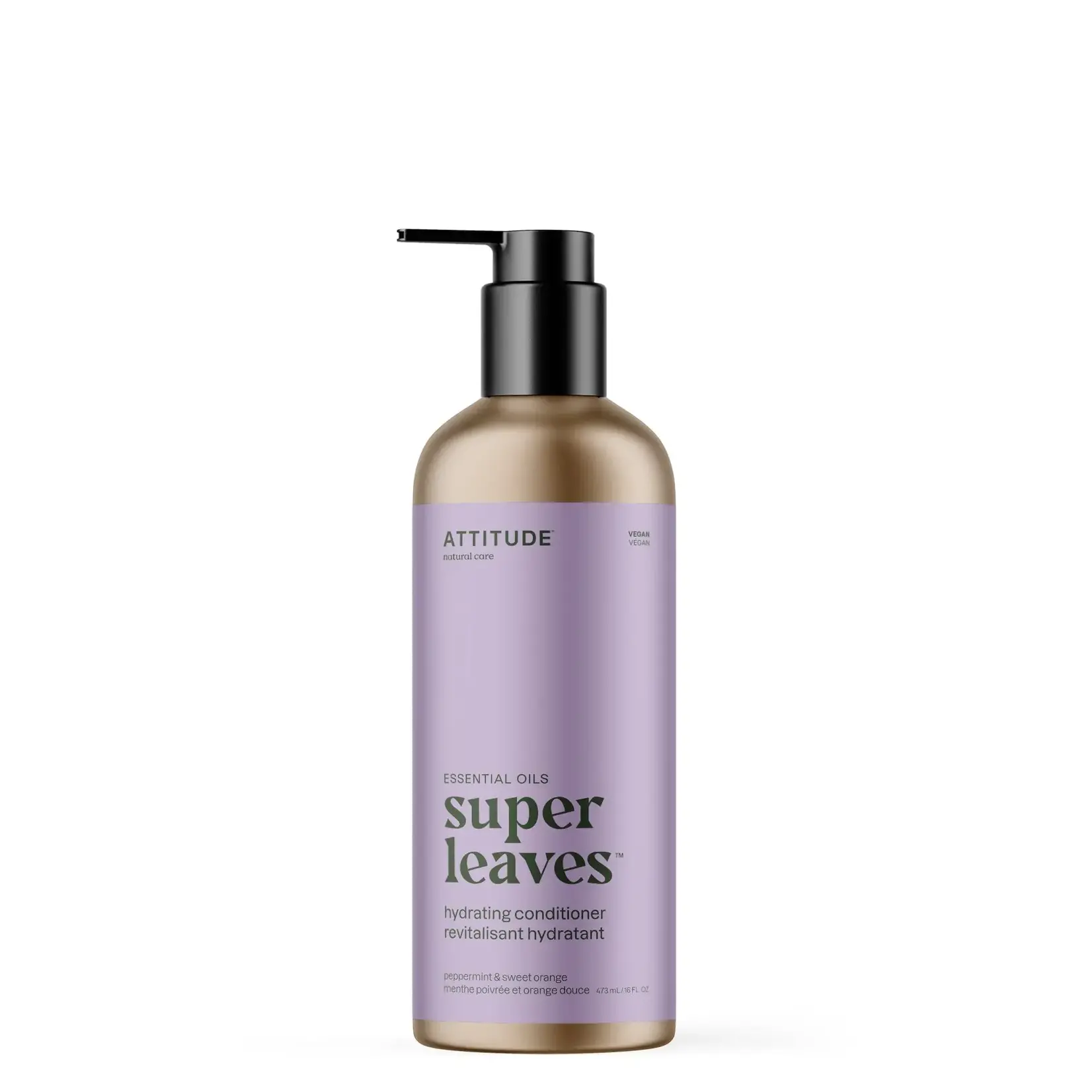 Attitude Attitude - Super leaves - Moisturizing conditioner - Peppermint and sweet orange 473ml