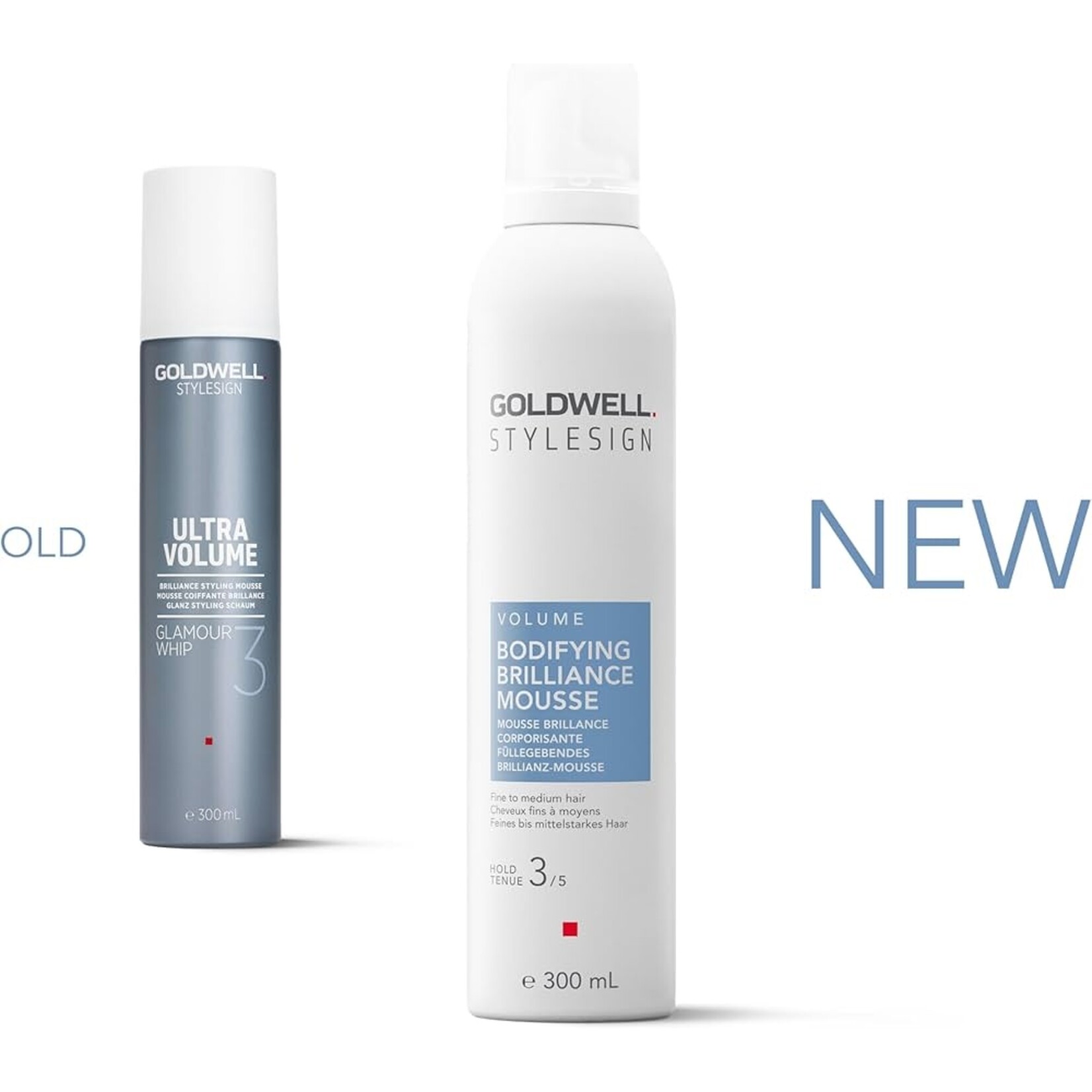 Goldwell Goldwell - Stylesign - Glamour Whip - Brillance Styling Mousse 300ml