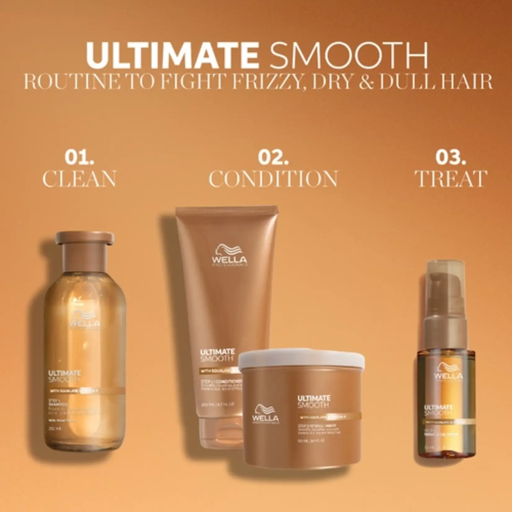Wella Wella - Ultimate smooth - Shampooing 1 litre