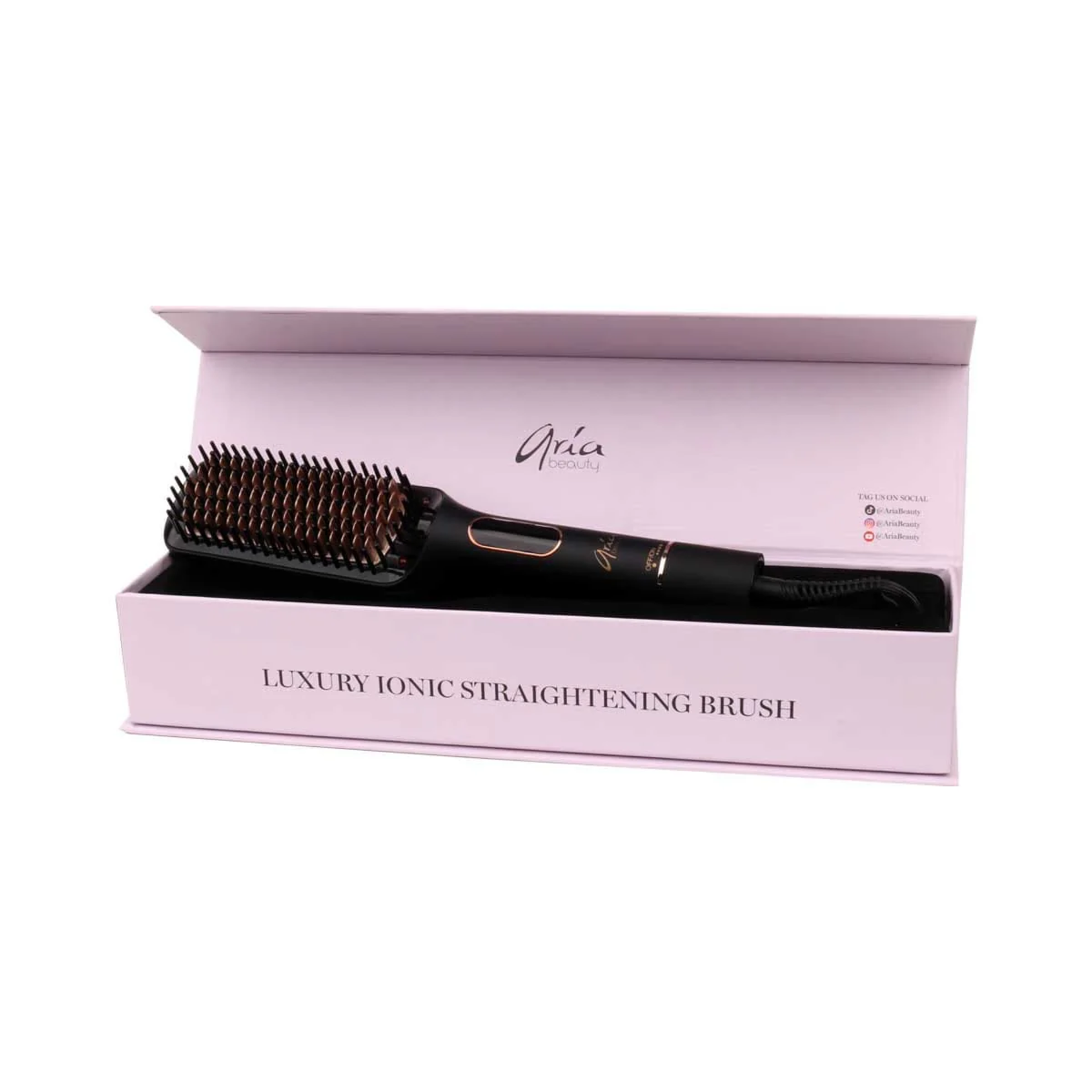 Aria Beauty - Luxury ionic straightening brush