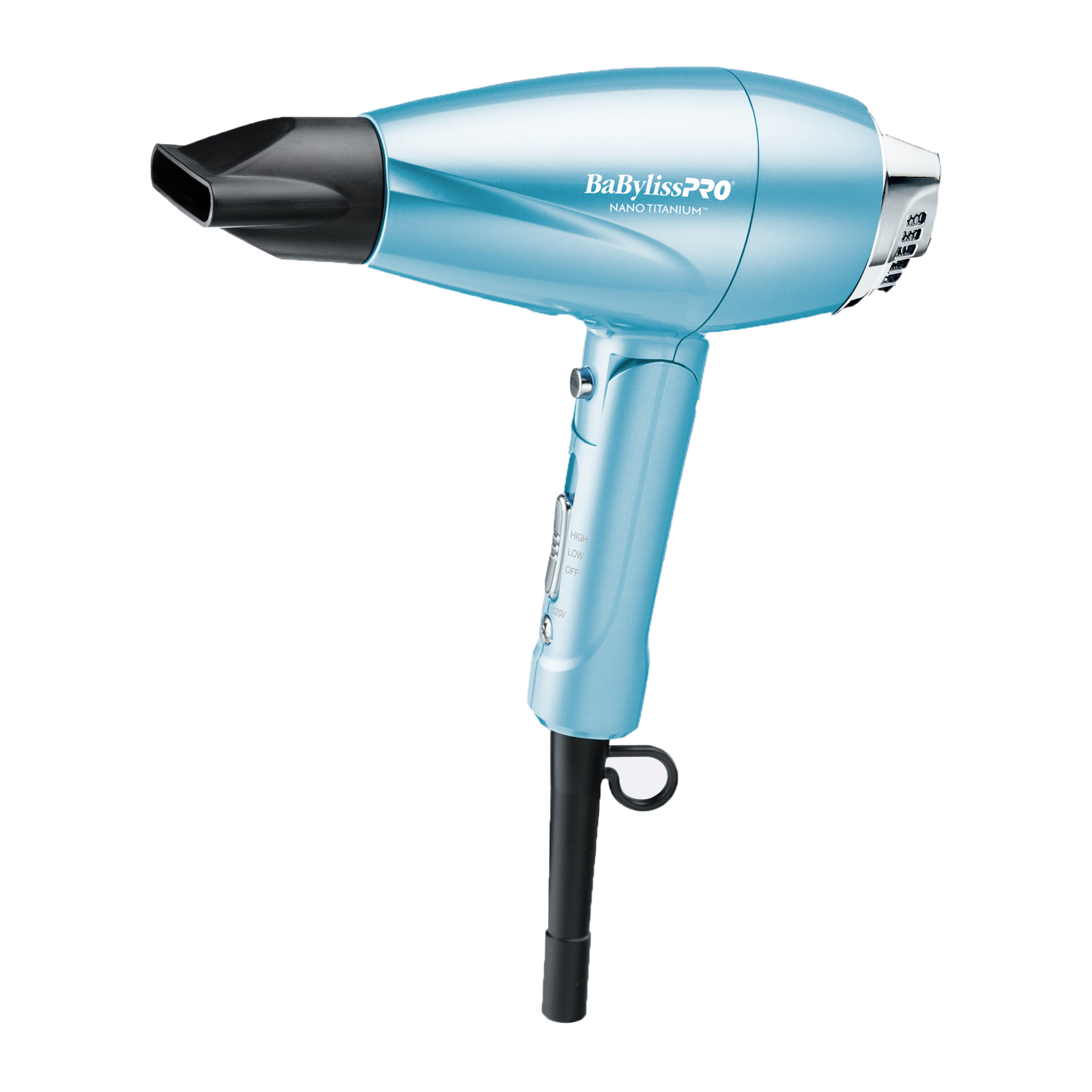 Babyliss Pro BabylissPro - Séchoir de voyage - Nano titanium 1200w