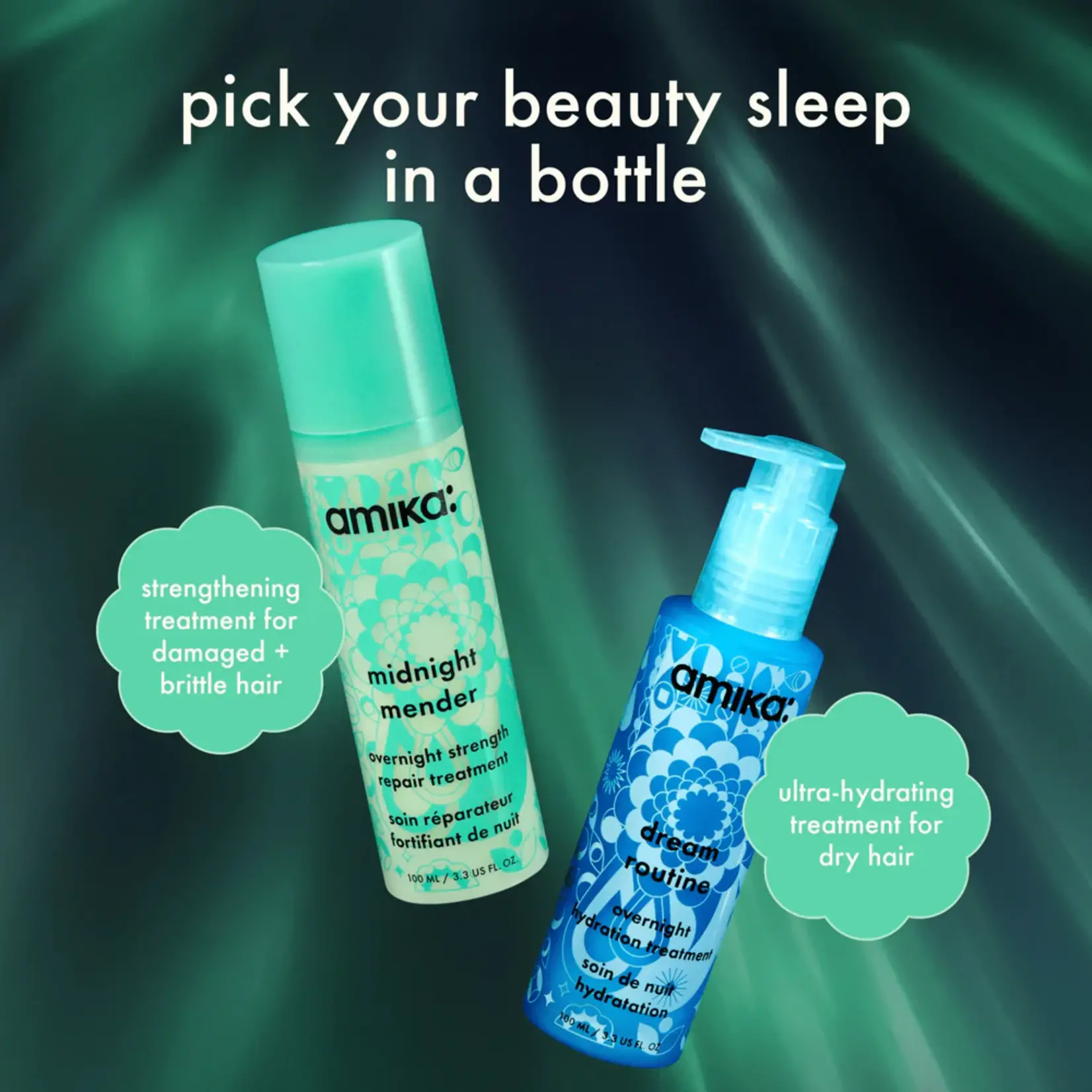 Amika: Amika:- Midnight mender - Soin de nuit hydratation 100ml