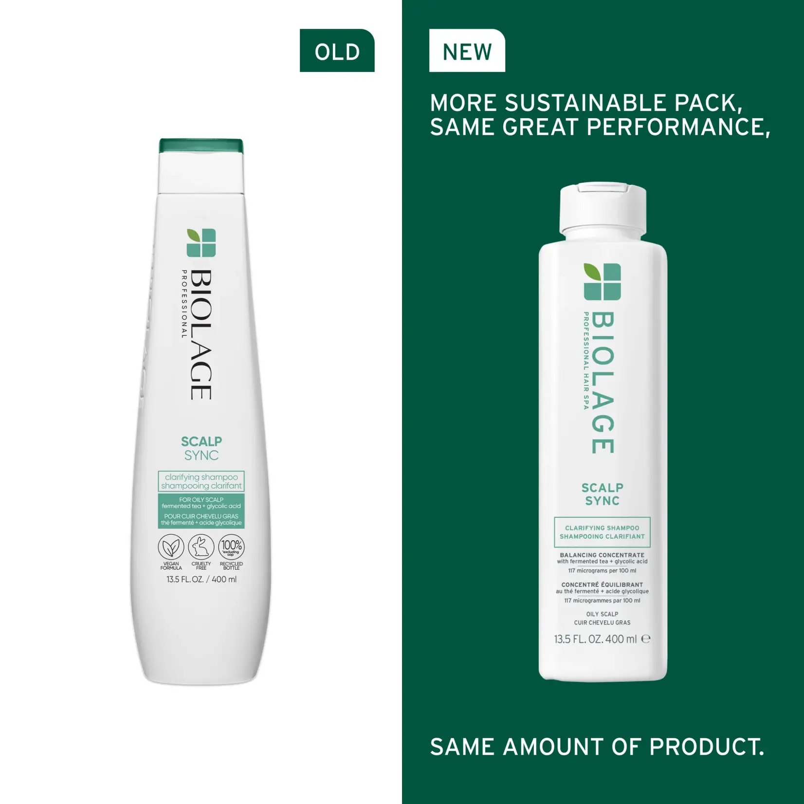 Biolage Biolage - Scalp Sync - Shampooing clarifiant 400ml