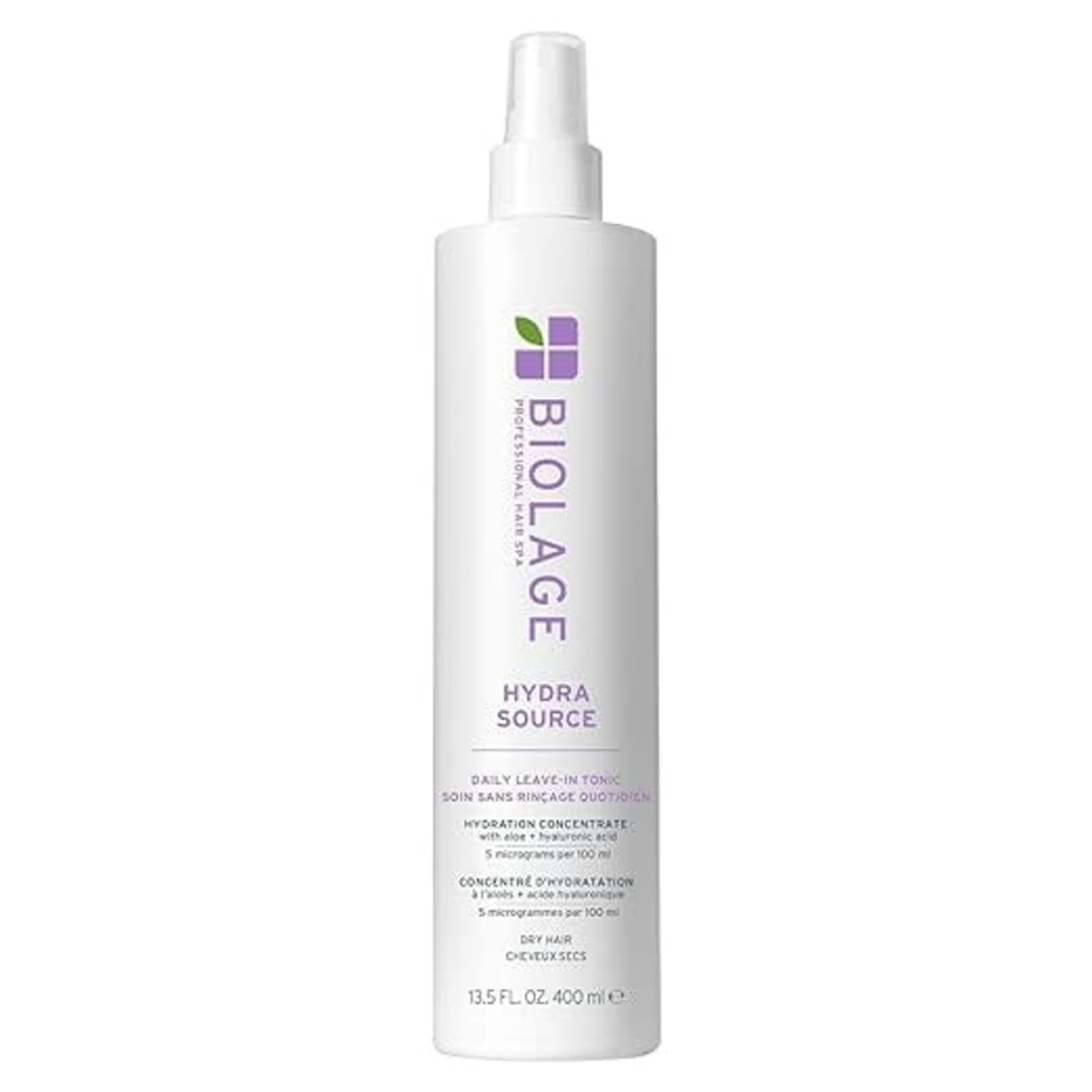 Biolage Biolage - Hydrasource - Tonique quotidien sans rinçage 400ml