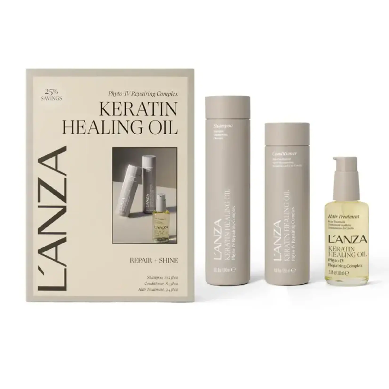 L'Anza L'anza - Healing Oil Keratin - Gift Set
