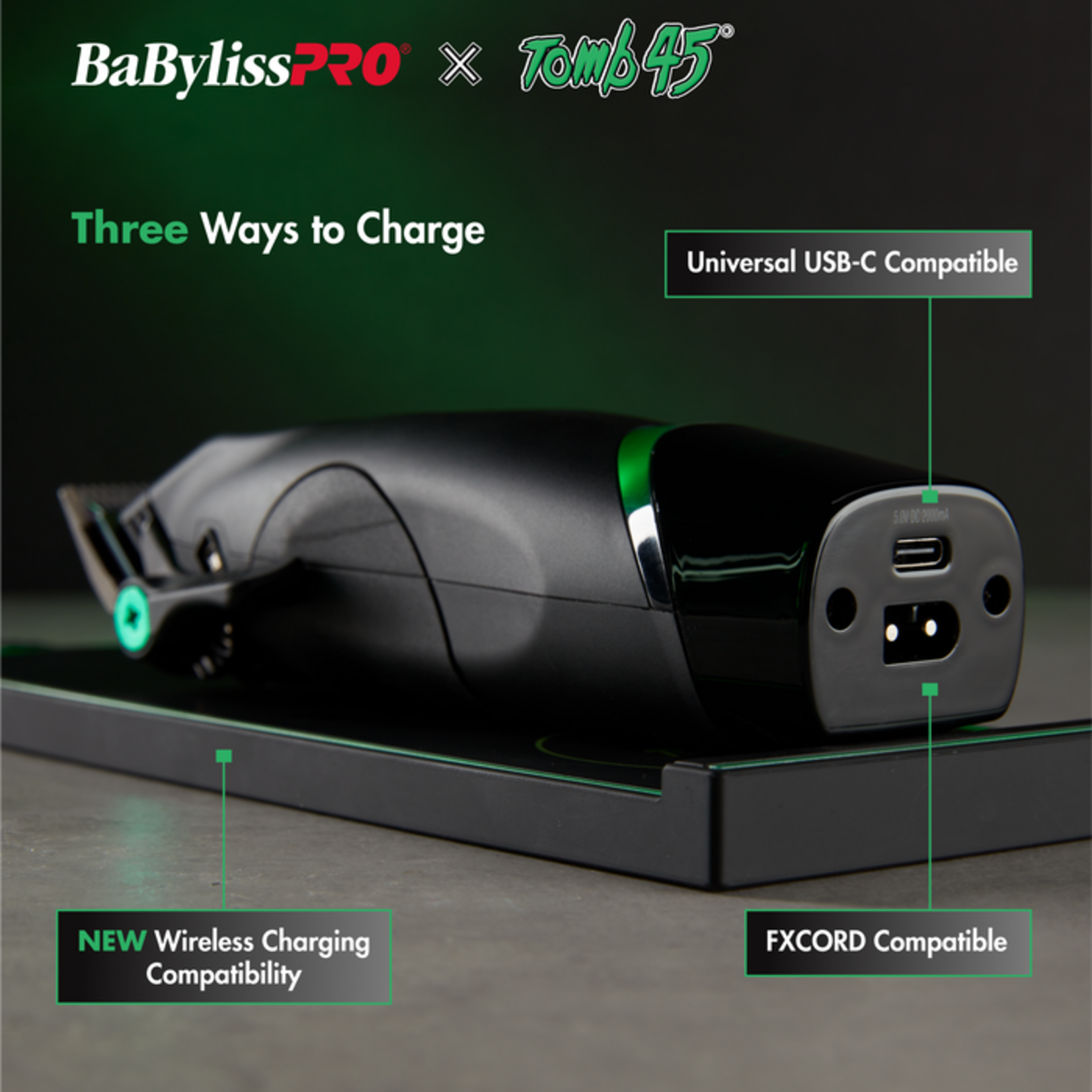 Babyliss Pro BabylissPro - Tondeuse à chargement sans fils - Tomb45