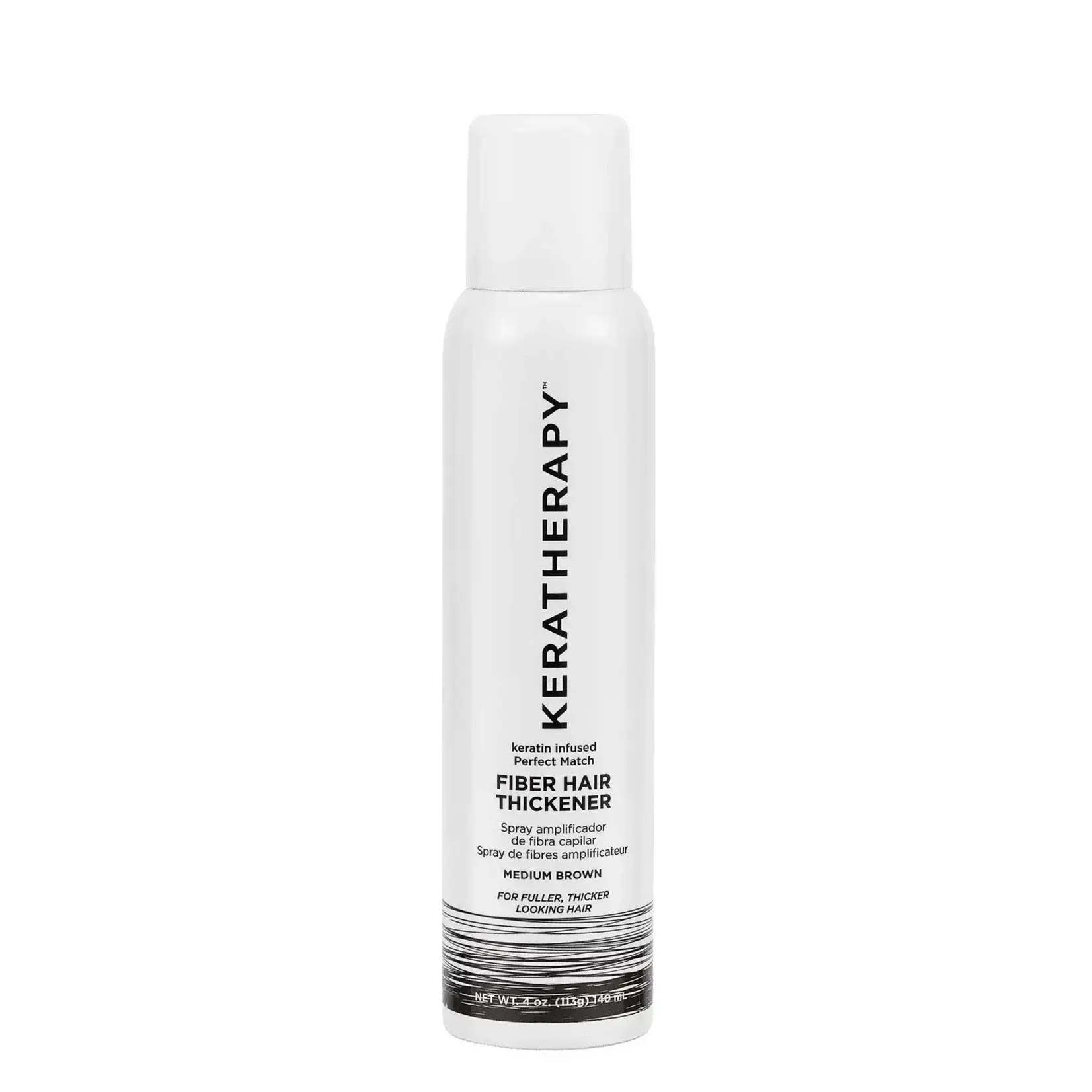 Keratherapy Keratherapy - Spray de fibres amplificateur 140ml - Brun moyen