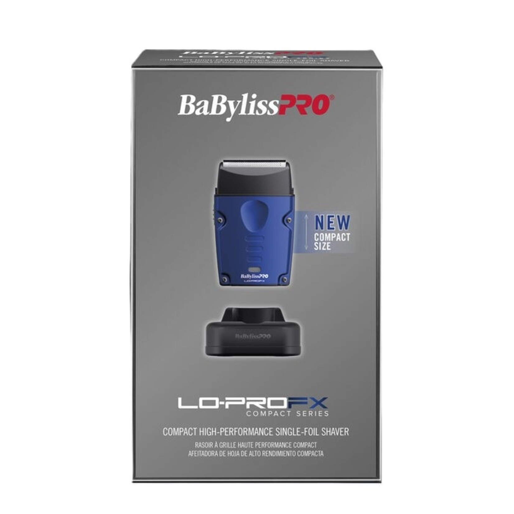 Babyliss Pro BabylissPro - Compact High-Performance Single Blade Shaver, Blue