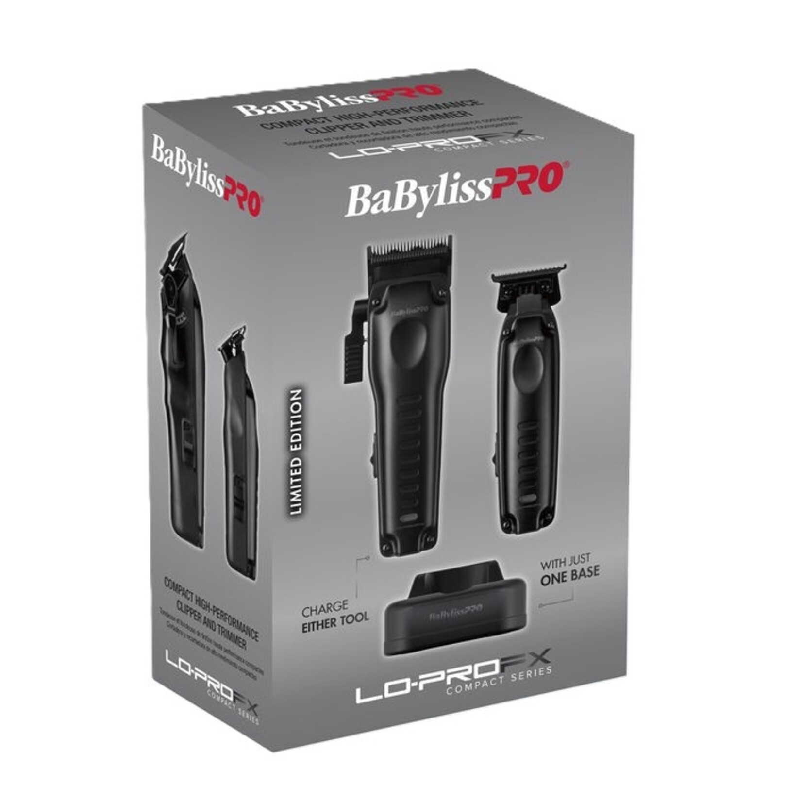 Babyliss Pro BabylissPro - Compact trimmer and finishing trimmer duo, black