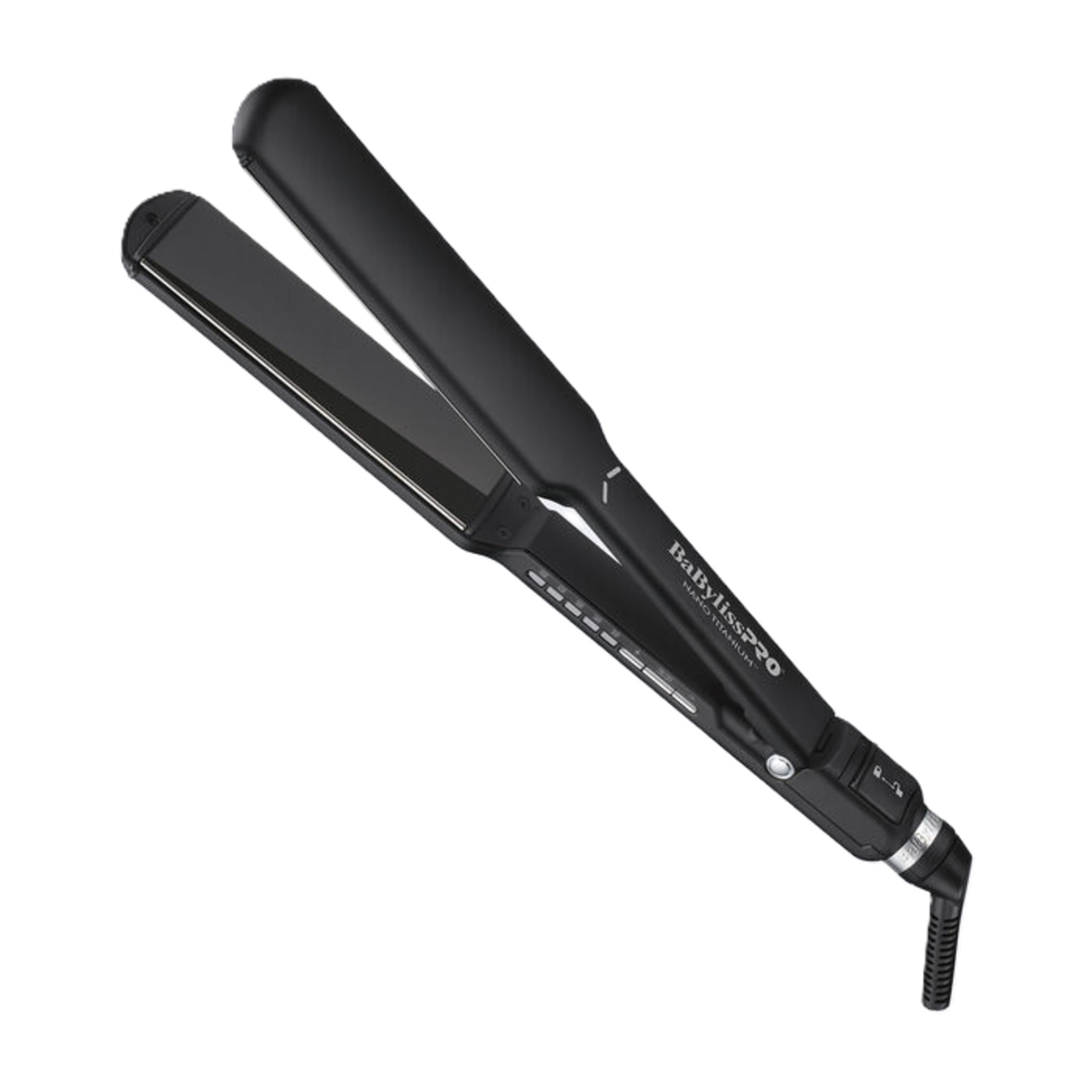 Babyliss Pro BabylissPro - Fer plat Nano Titanium - Longue plaque ultra mince 1''1/2 noir
