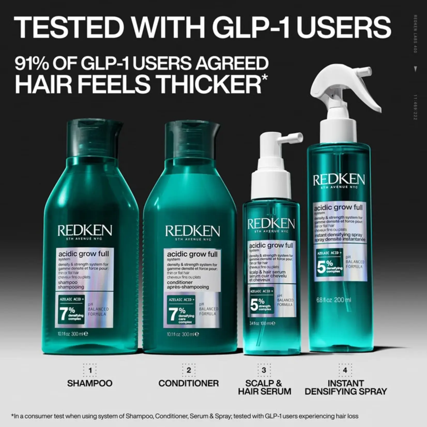 Redken Redken - Acidic Grow Full - Shampooing 1L