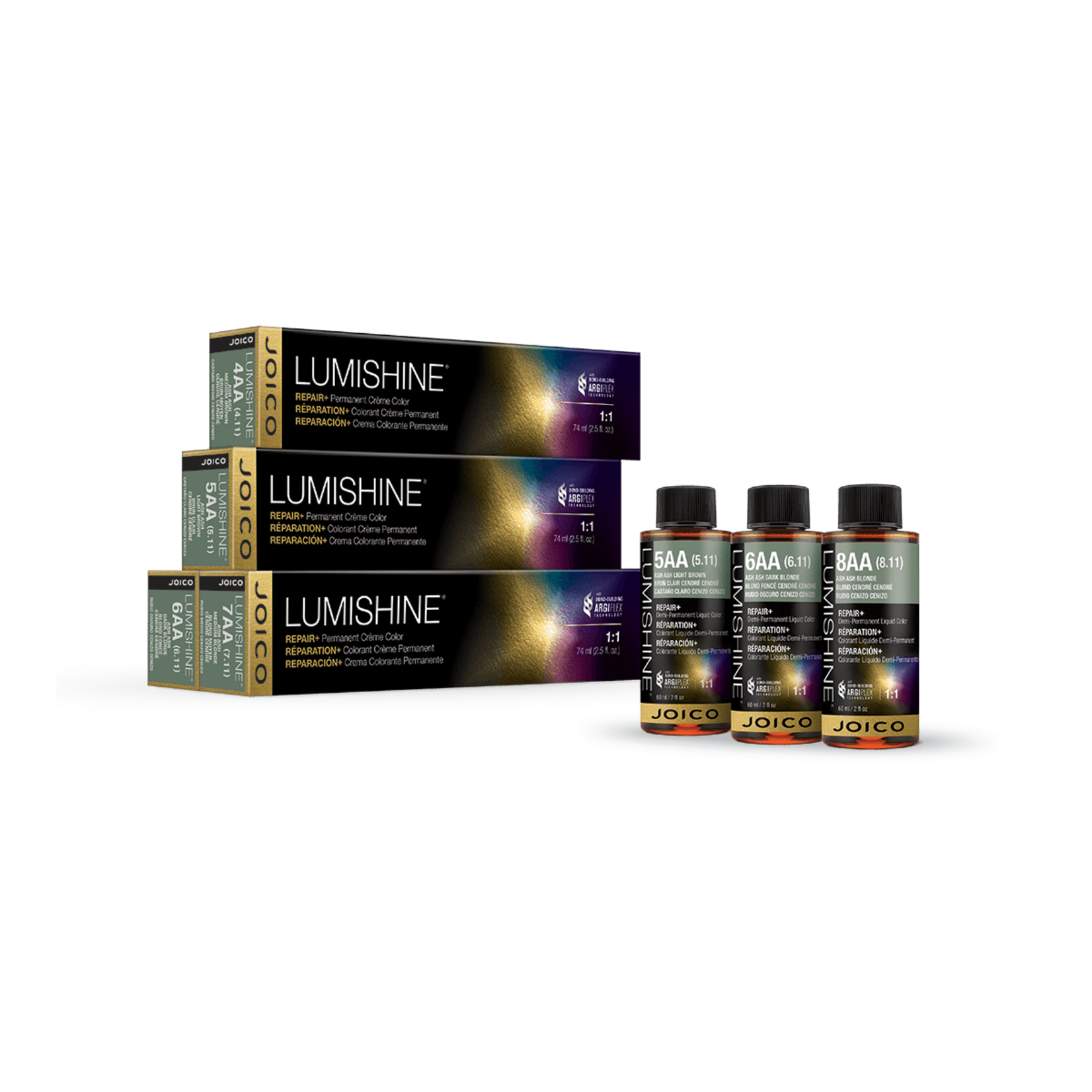 Joico Lumishine - Ash - Coloration Permanente 74ml