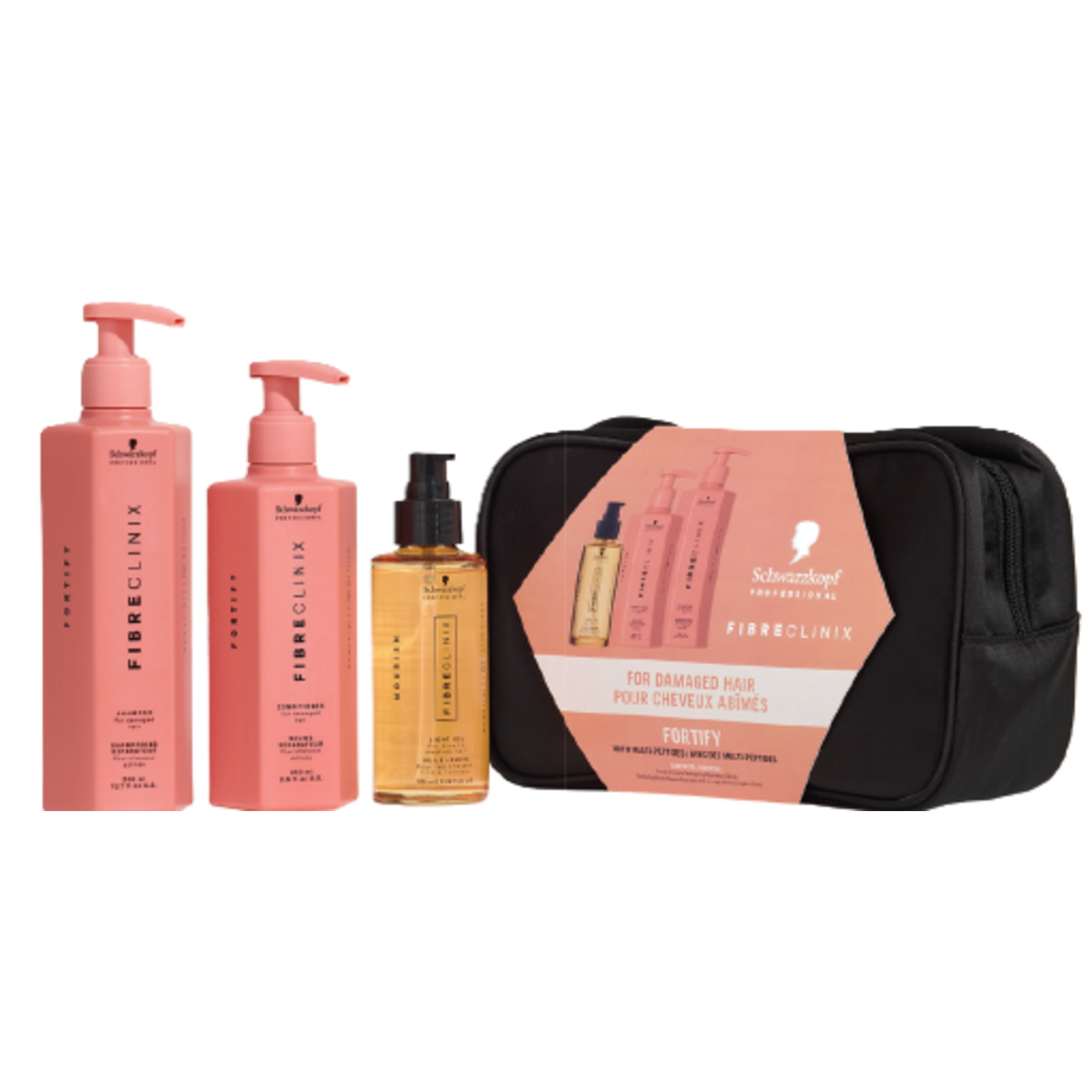 Schwarzkopf Fibre Clinix - Fortify - Ensemble cadeau