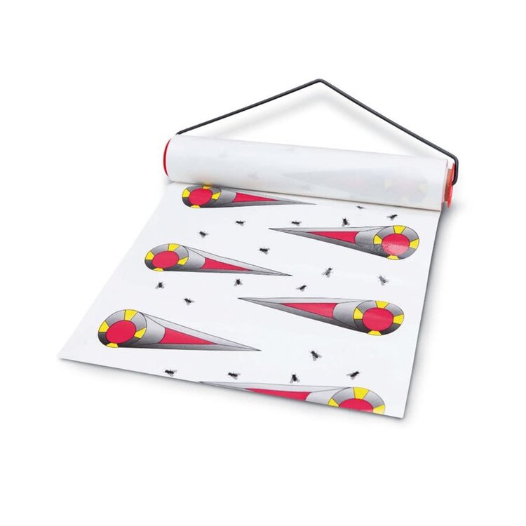 Ukal Elevage Sticky Fly Strip Roll 9 M x 30 cm (12/Case)