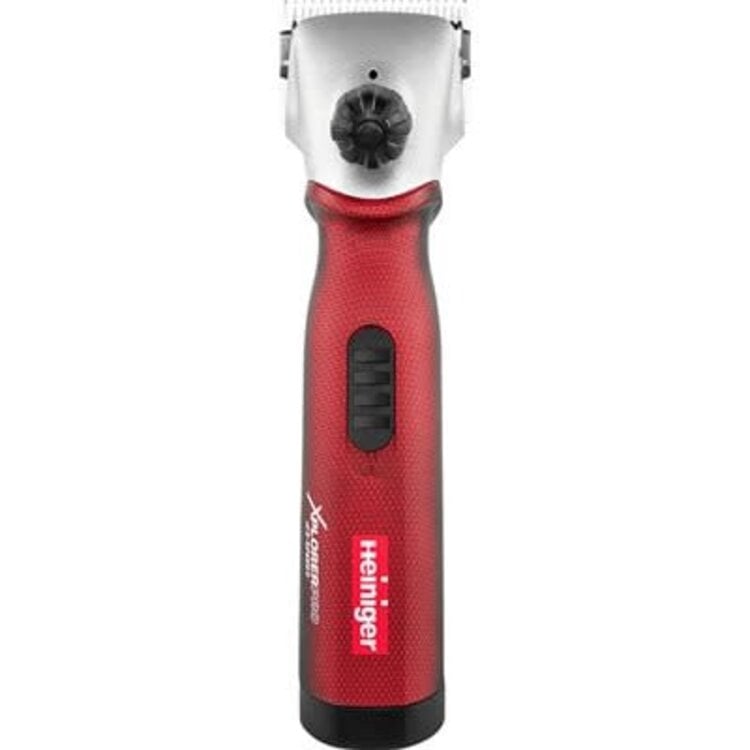Heiniger Heiniger XplorerPro Cordless Clipper - 2 speed clipper - Red - 2 batteries