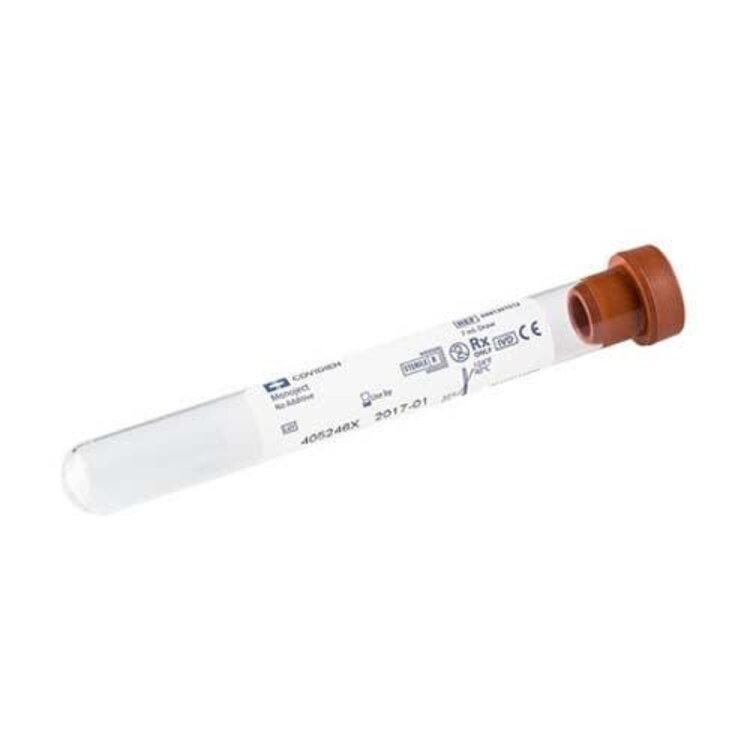 Blood Tubes - Red - 3ml -100/pk