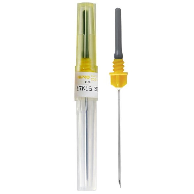 Vacutainer Needle - 20 Gauge x 1" - 100/pk