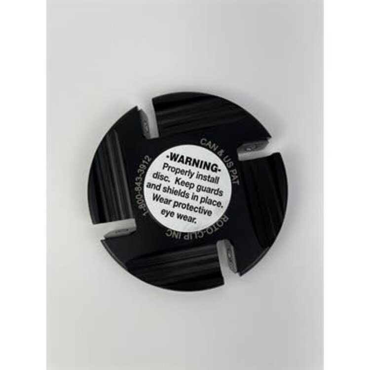Rotoclip Roto Clip - 4 Slot Carbide Flat Disc (Blue Disc) 4.5''