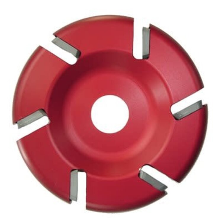 Rotoclip Roto Clip - 6 Slot Flat Carbide Disc (Red) 4.5"