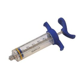 Ukal Elevage Uka-Plex Syringe Luer Lock 30ml - Blue