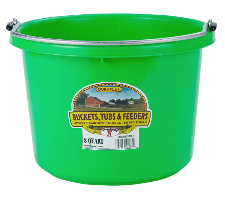 Little Giant/Miller Manufacturing Little Giant - Calf Bucket (Pail) - 8qt (24/Case)