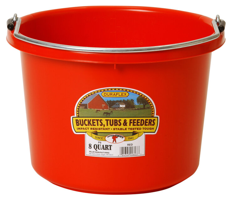 Little Giant/Miller Manufacturing Little Giant - Calf Bucket (Pail) - 8qt (24/Case)