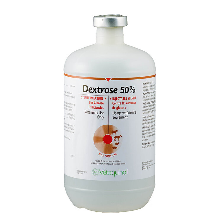 Vetoquinol Dextrose 50% - 500mL (12/Case)