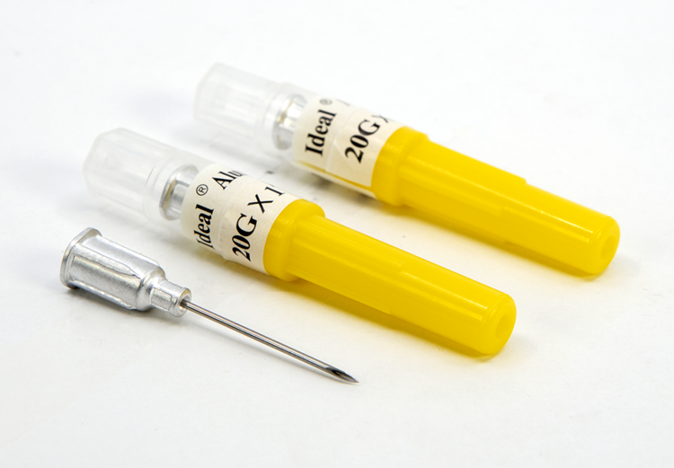 Ideal Instruments (Neogen) Ideal Disposable Aluminum Hub Needles - 100pk