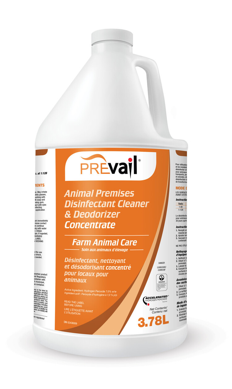 Prevail™ Disinfectant & Cleaner – Accelerated Hydrogen Peroxide (AHP®)