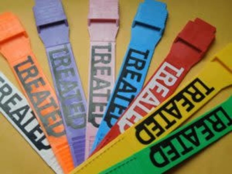 Bocks Multi-Loc Plastic Leg Bands - Worded Hot Stamp -