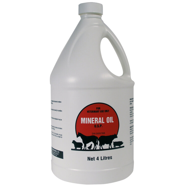 Dominon Vet Labs Mineral Oil - Grade 70 Light - 4L