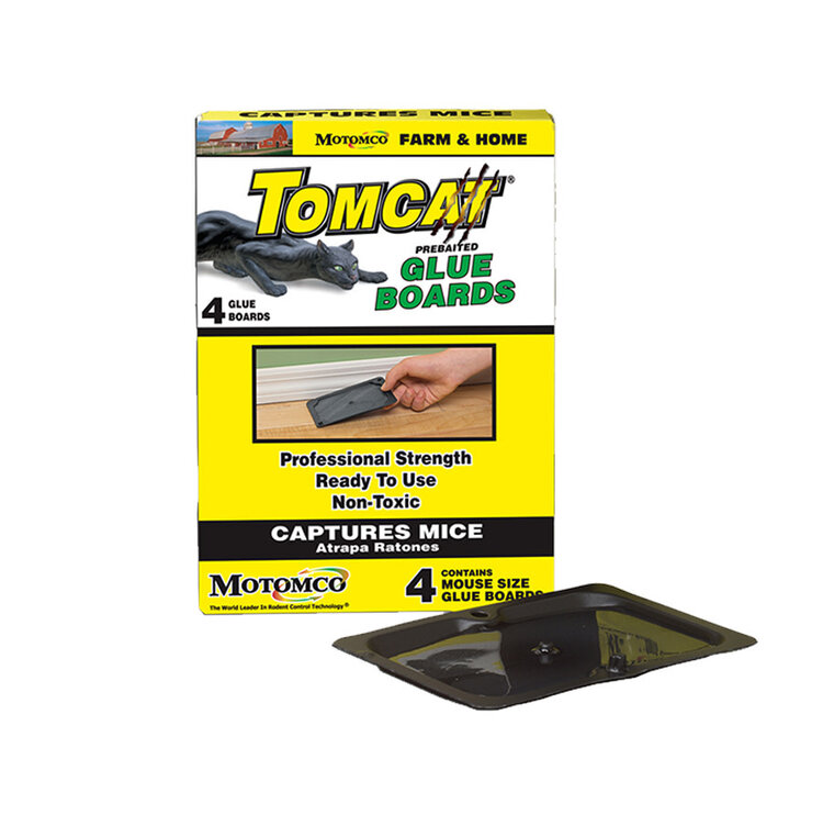 Motomco TomCat Glue Boards - 4pk (12/Case)