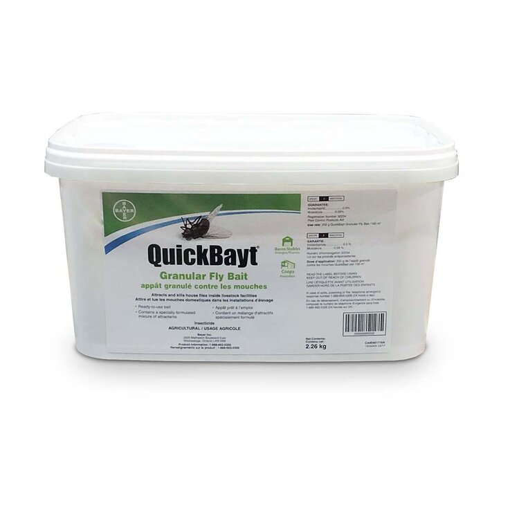 Bayer Inc. QuickBayt Granular Bait - 2.26kg (4/Case)