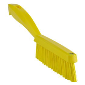 Vikan Narrow Hand Brush with short handle, 11.8", Extra stiff
