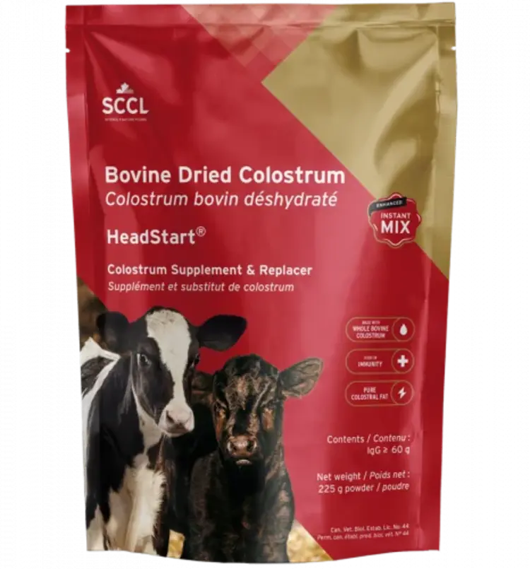 HeadStart 60 IgG (225) Colostrum - each (25/Case)