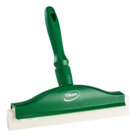 Vikan Hand Squeegee with Replacement Cassette, 9.8"