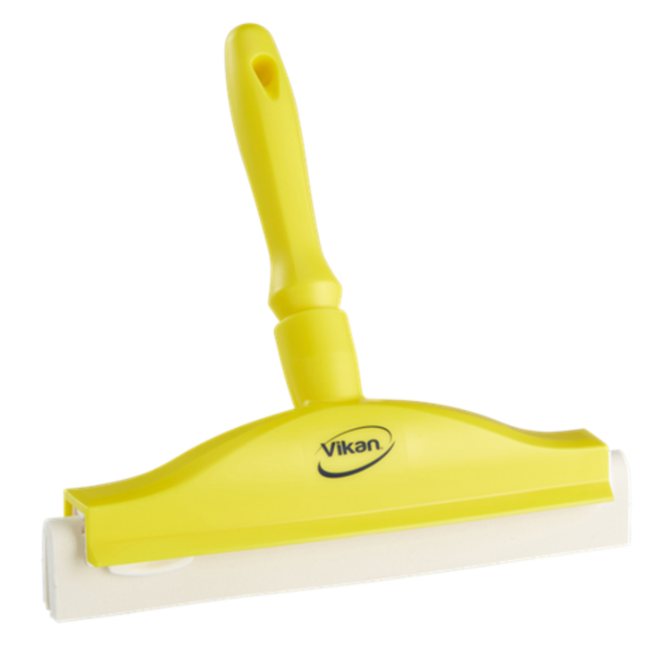 Vikan Hand Squeegee with Replacement Cassette, 9.8"