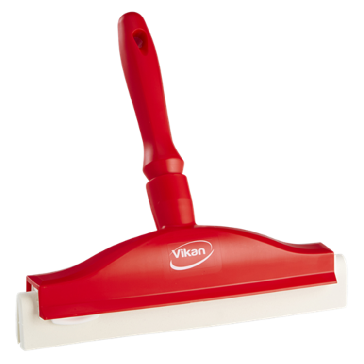 Vikan Hand Squeegee with Replacement Cassette, 9.8"